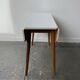 1960s Mid-Century extending drop leaf kitchen table