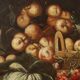 Peinture ancienne nature morte aux fruits, huile sur toile, XVIII Century