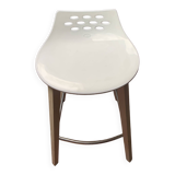 Calligaris white high stool