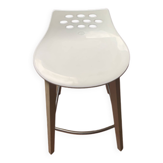 Tabouret haut blanc Calligaris