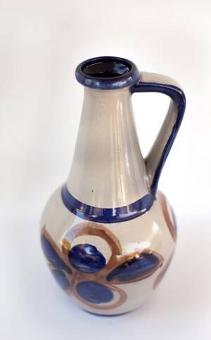 Bay vase west germany 67-30, ceramic jug, flower pot