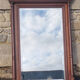 Large mirror Trumeau, wood, vintage, Henri II