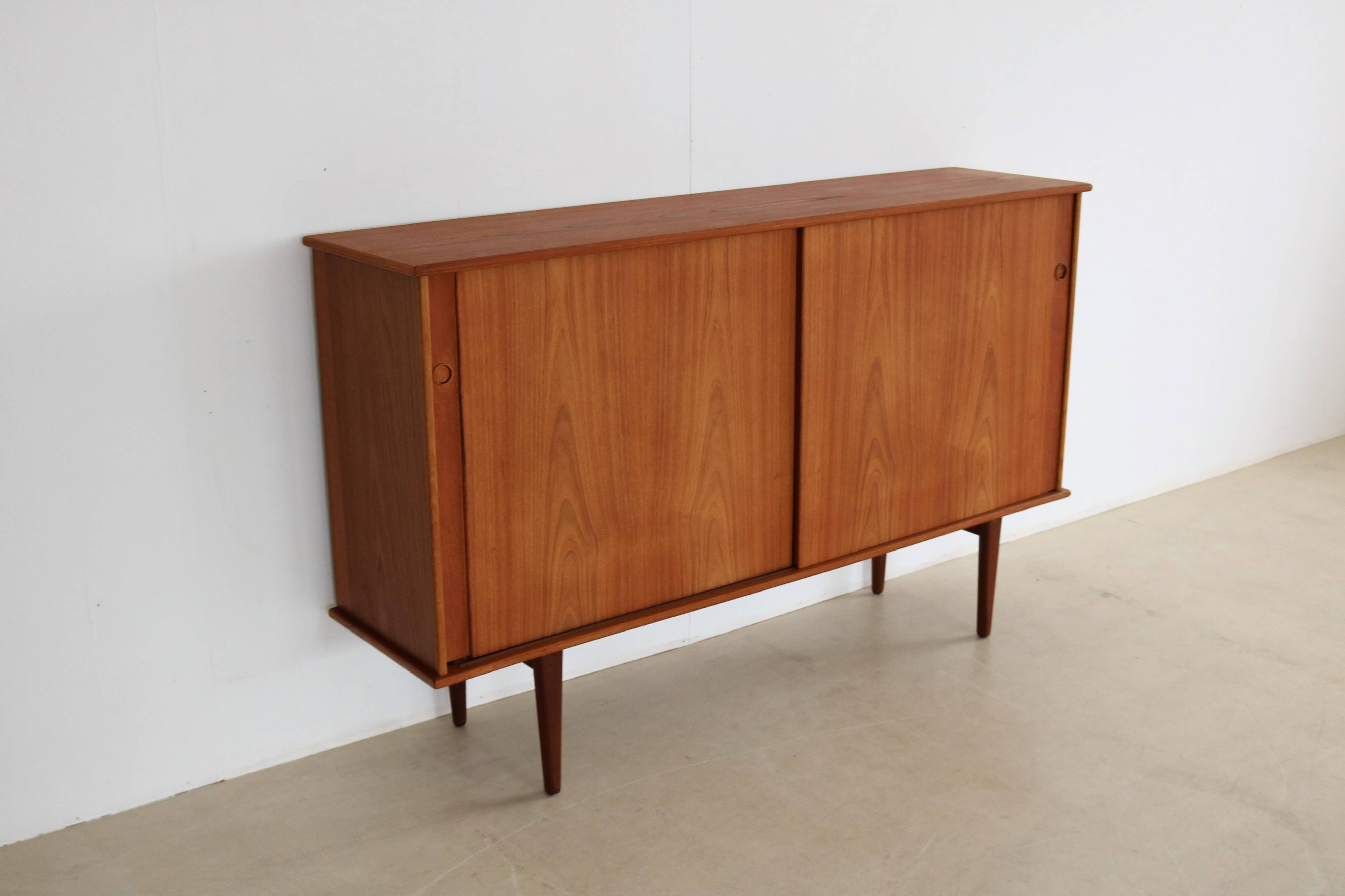 Buffet haut vintage | Meuble mural | Années 1960 | Danois