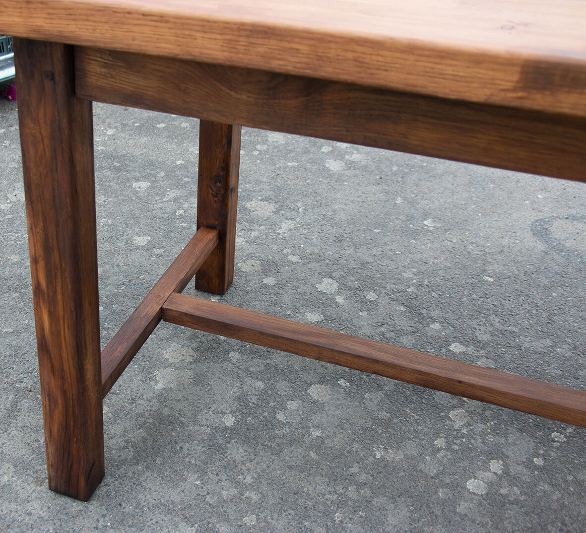 Oak farm table