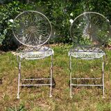 Old cast iron folding garden room