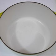 Cast iron casserole Cousance Le Creuset green diameter 22 cm