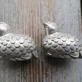 Pepper salt metal birds