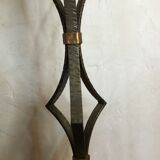 Lampadaire Art déco en fer forgé circa 1900