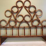 Rattan headboard