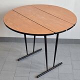 Vintage 1950s folding dining table