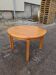Dining table in elm from 1980