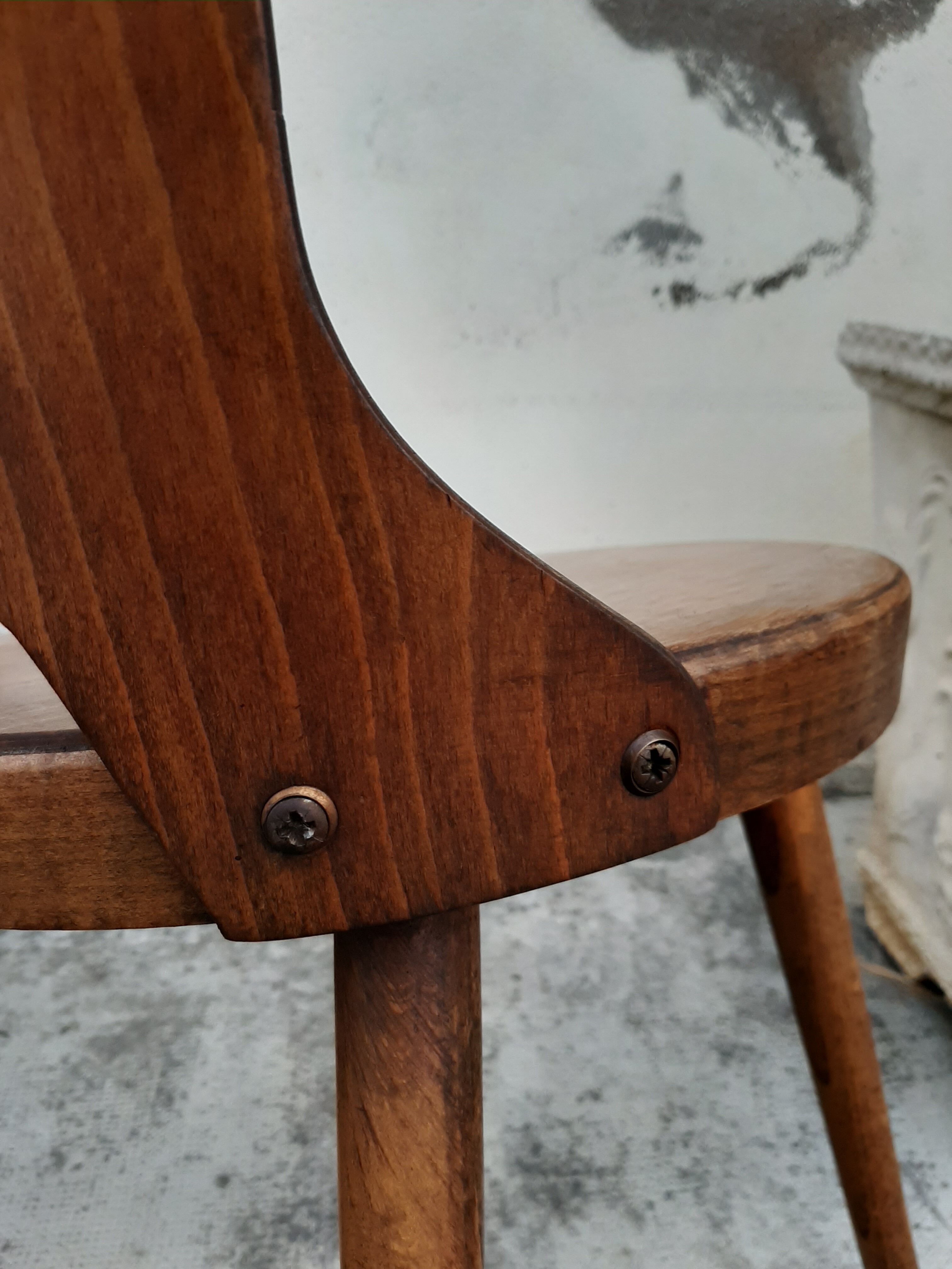 Ensemble de 6 chaises Baumann modèle Dove