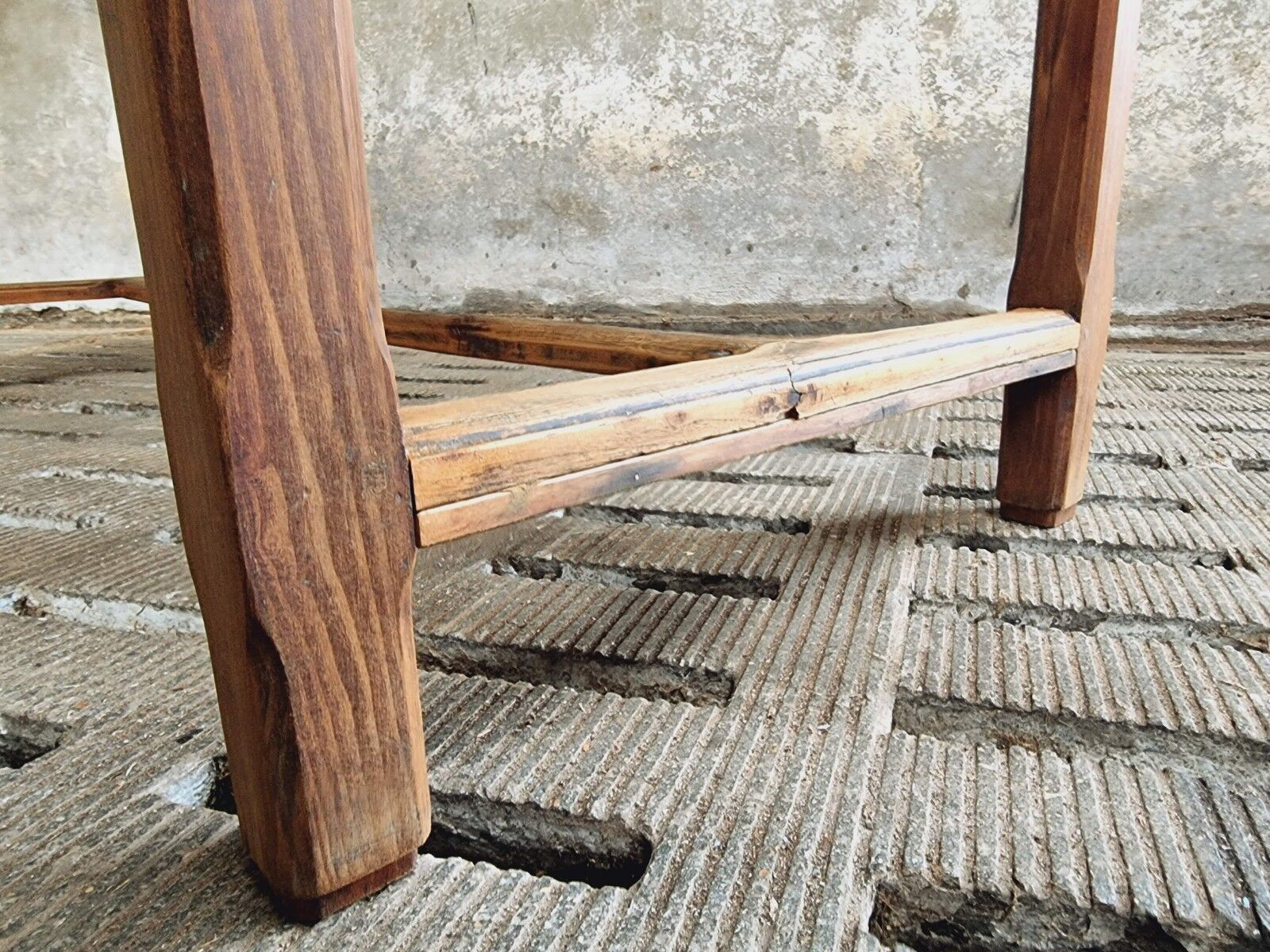 Antique table farmers dining table