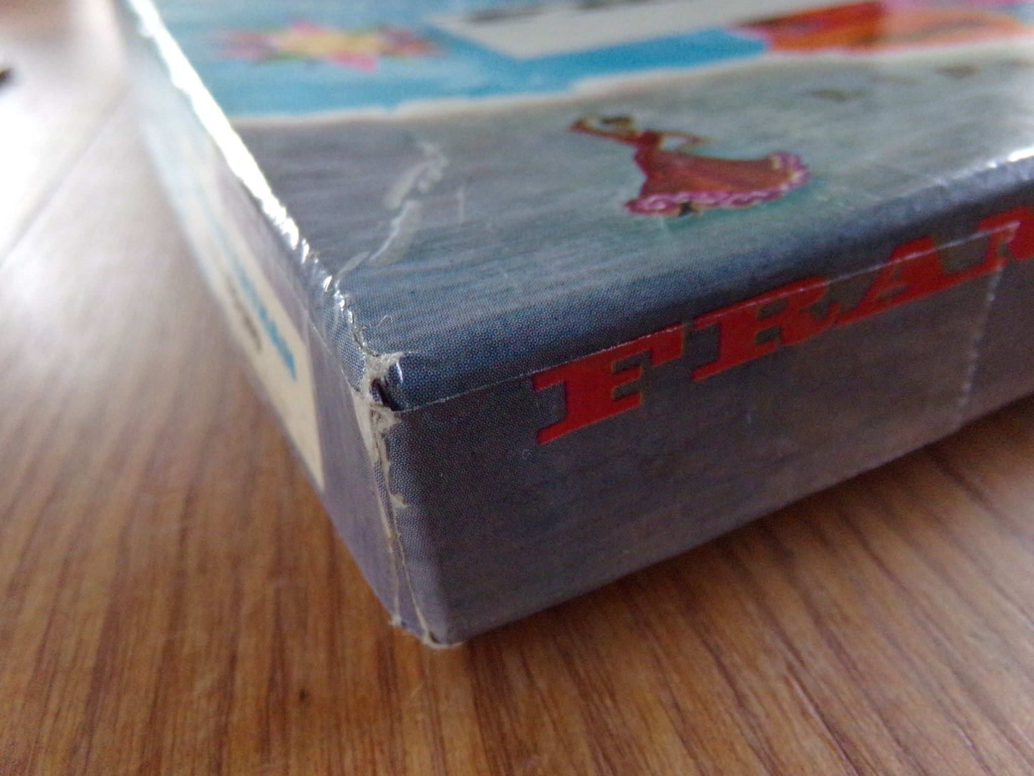 Wooden puzzle from the French departments in the 70s