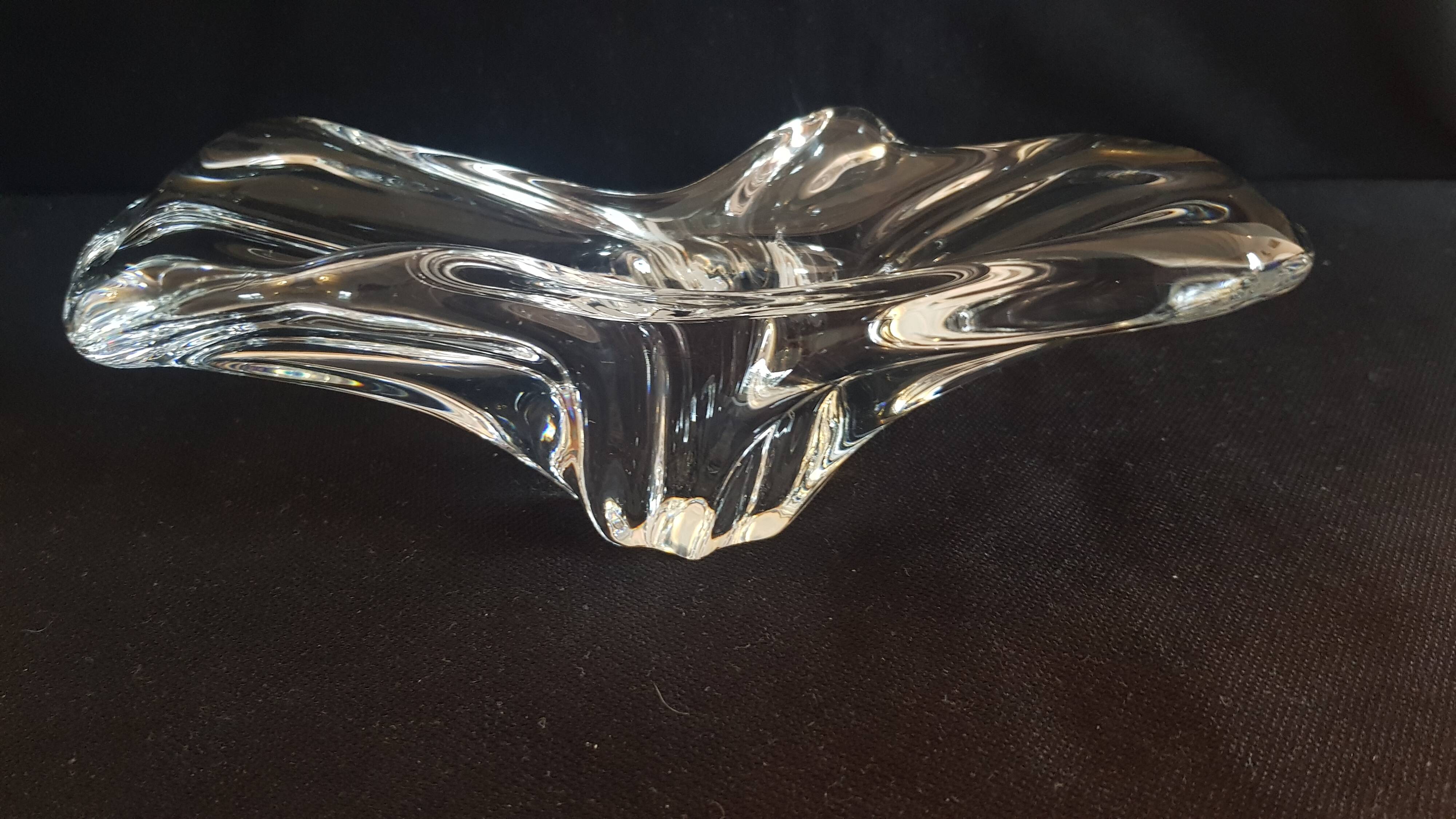Baccarat crystal ashtray catchall Model Avila