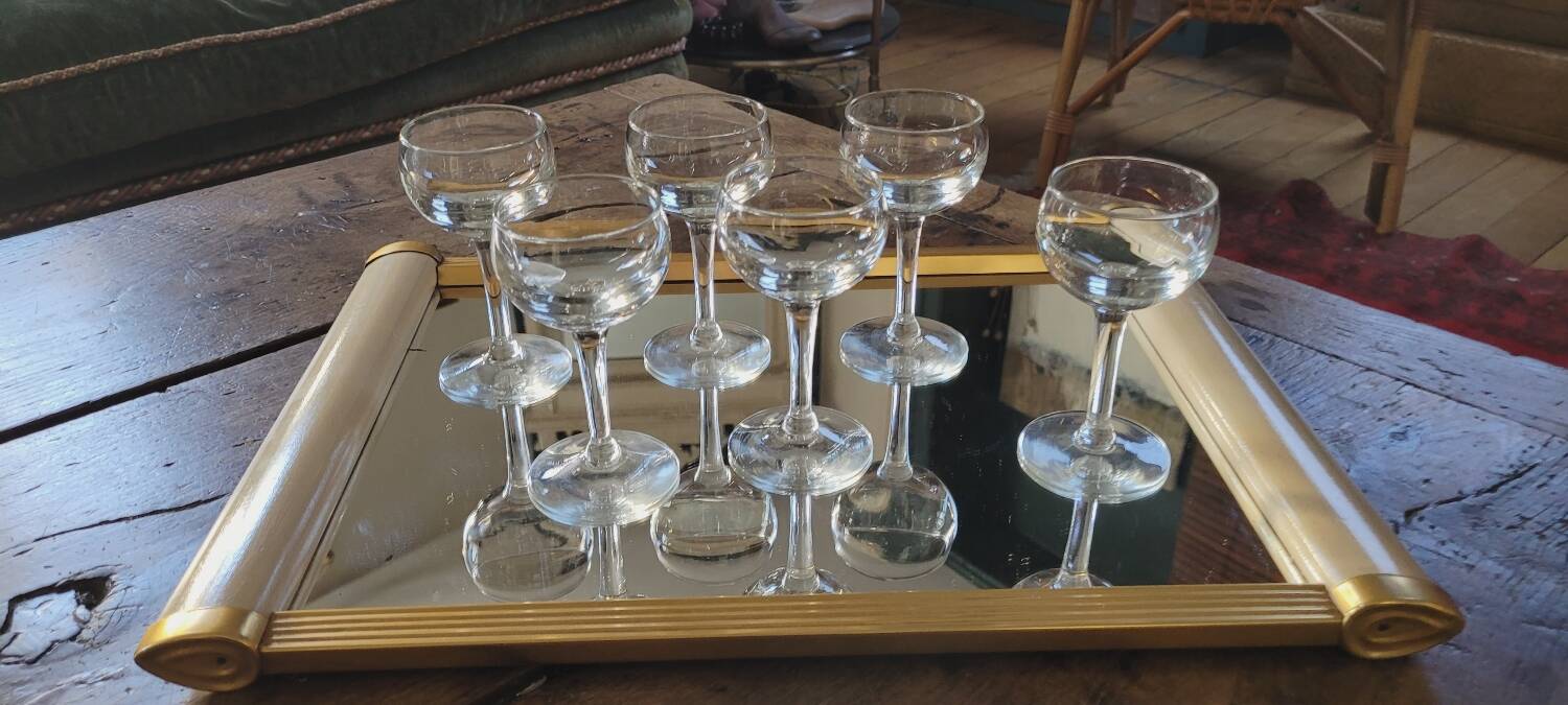 50s bistro balloon glasses