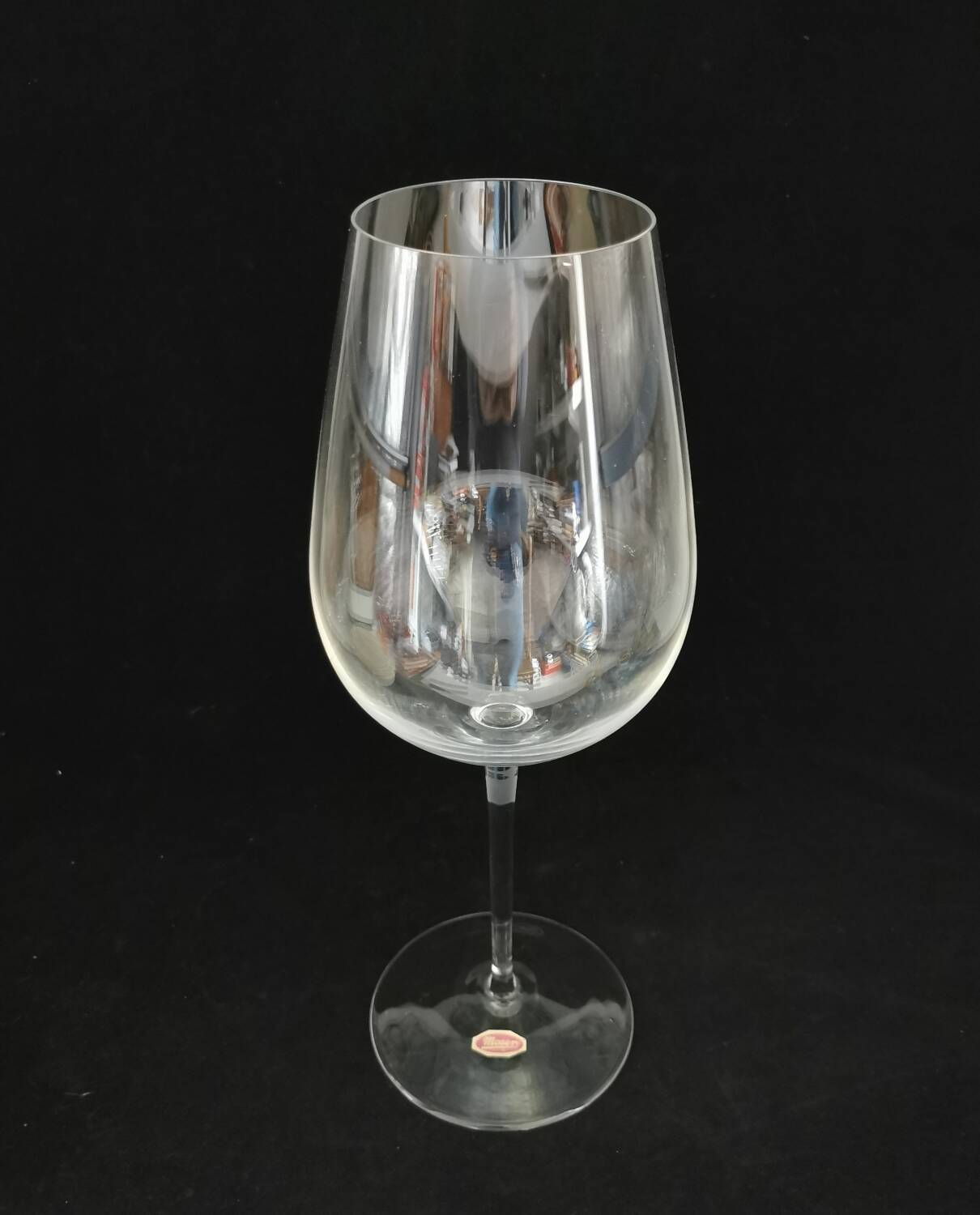 Large Moser crystal tasting wine glass 37 cm