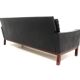 Scandinavian 3-seater leather sofa, Ulferts, Sweden, 1960