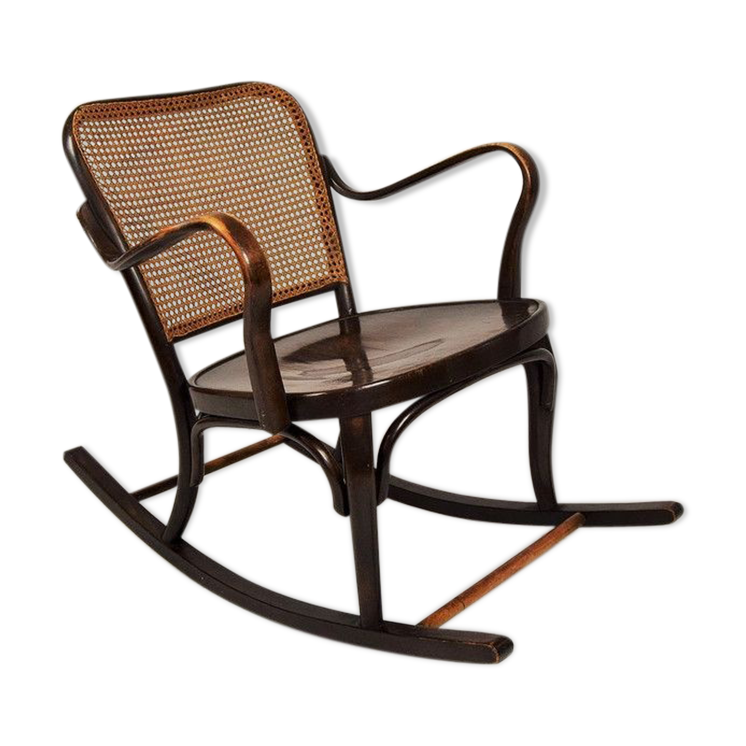 Rocking-chair A752 by Josef Frank for Thonet 1930