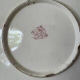 Plat mural faïence Longchamp ancien