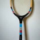 Vintage wooden tennis racket Ace Two Sport 2000