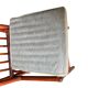 4 chaises bambou et tissu