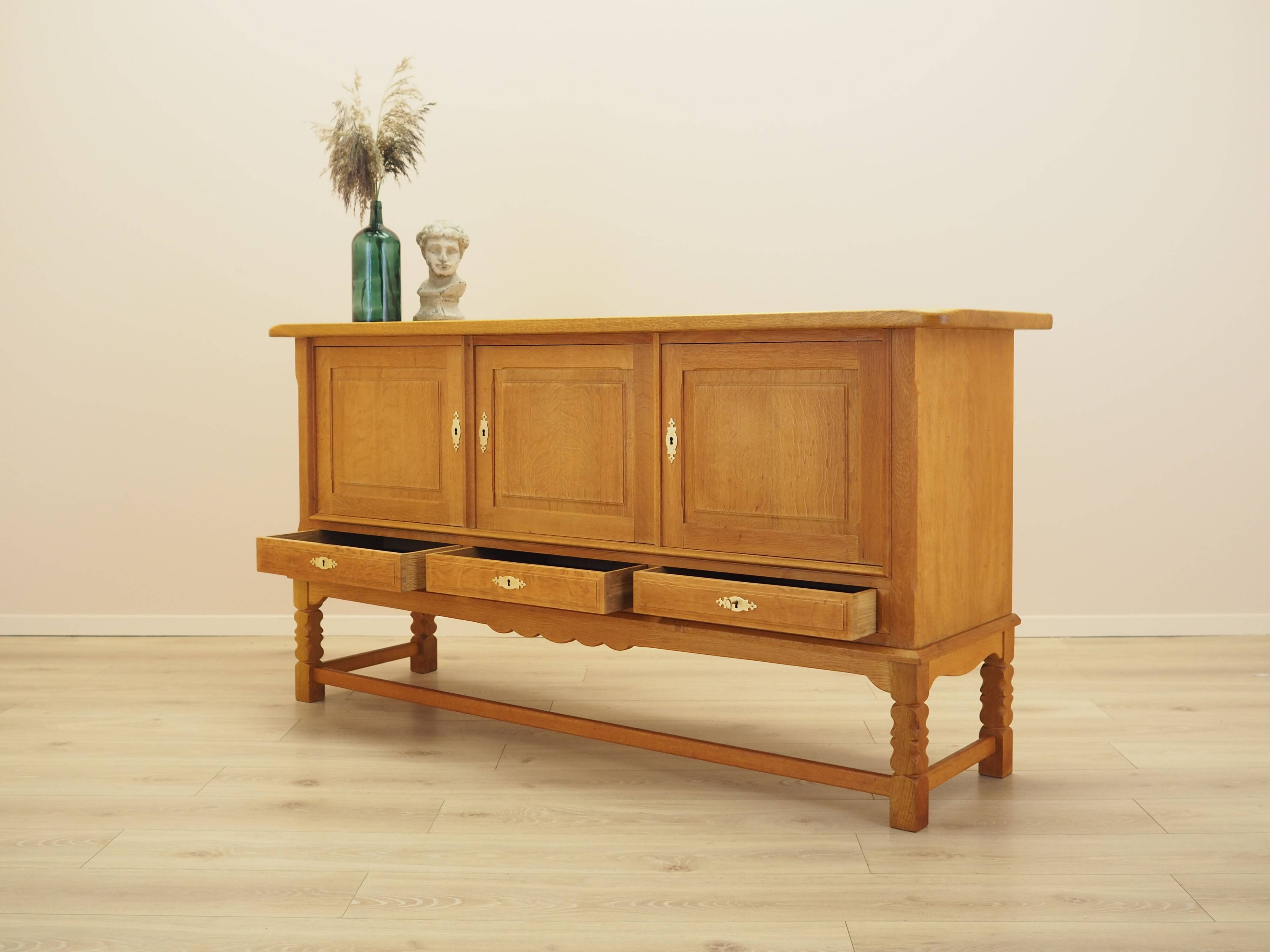 Oak sideboard Henning Kjærnulf, Denmark, 1960s