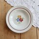 Assiette creuse vintage Moulin des Loups - Modèle La Ruche – Décor floral