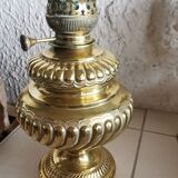 Lampe pétrole orientale laiton brûleur matador
