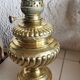Lampe pétrole orientale laiton brûleur matador