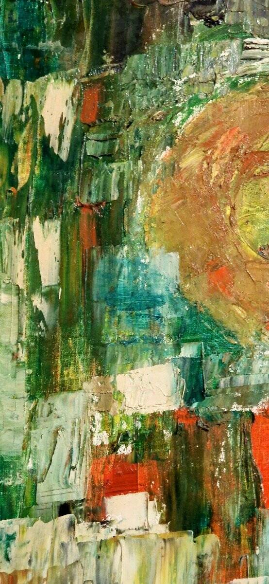Vintage abstract painting