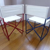 Folding armchairs for children