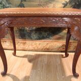 19th century carved center table