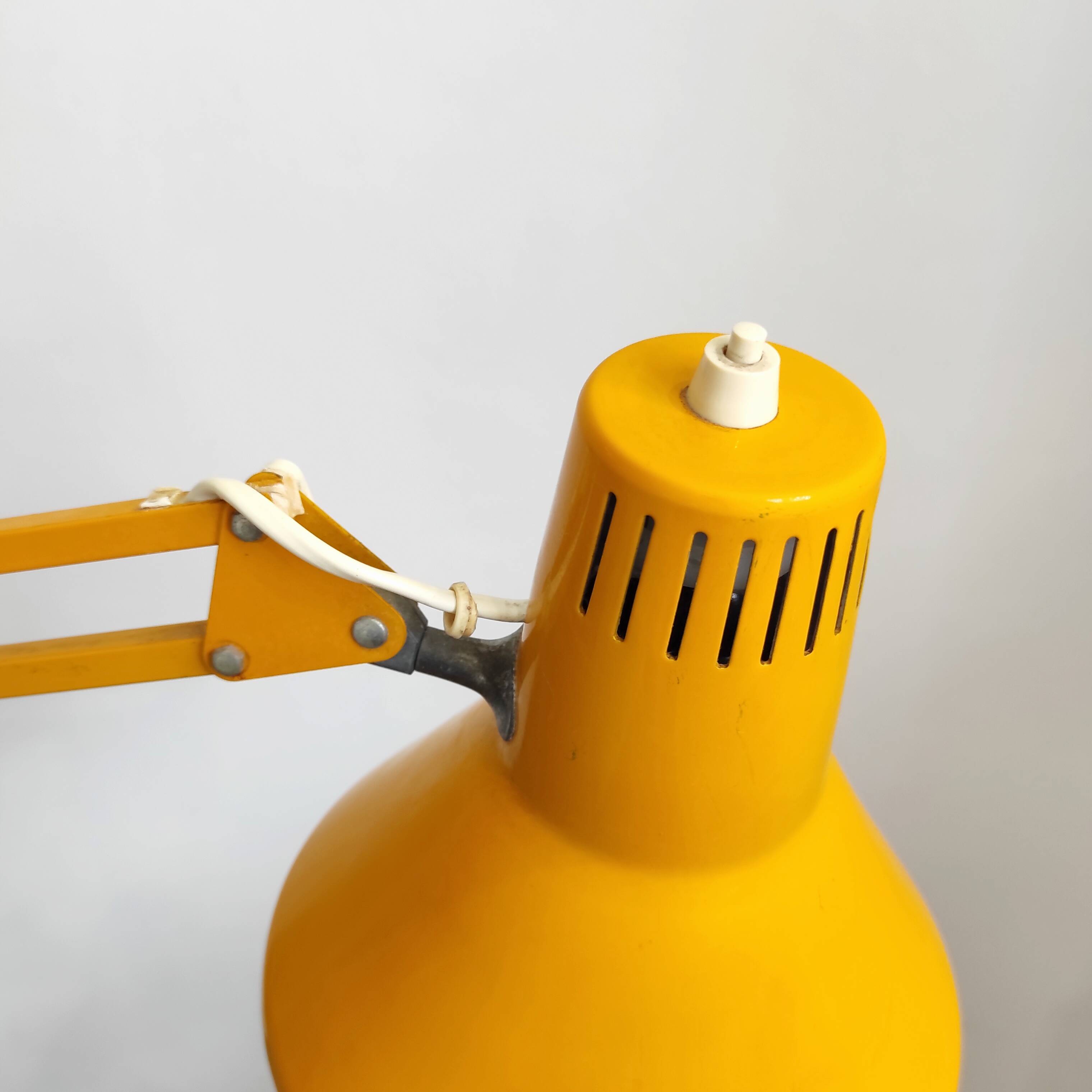 Yellow Twist Lamp, 1980