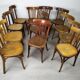 Lot de 12 chaises bistrot