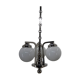 Art Deco 3-flamming Chandelier, 1920s