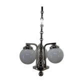 Art Deco 3-flamming Chandelier, 1920s