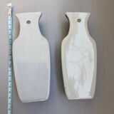 Lot 2 wall vases