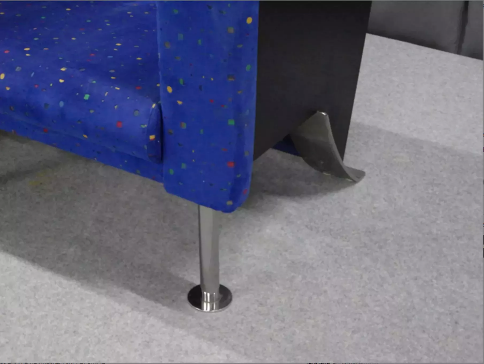 Pair of velvet armchairs, 1970