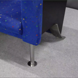 Pair of velvet armchairs, 1970