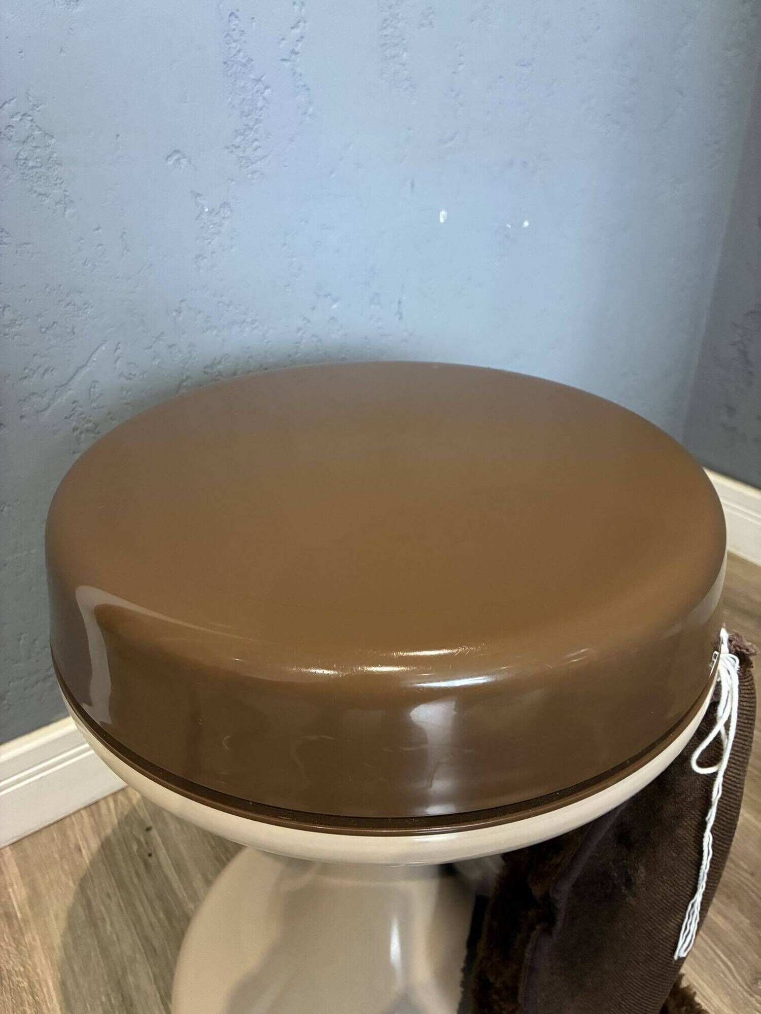 Emsa design stool, 1970s, with an extra seat cover