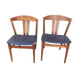 Scandinavian chairs V&S Denmark, 1960