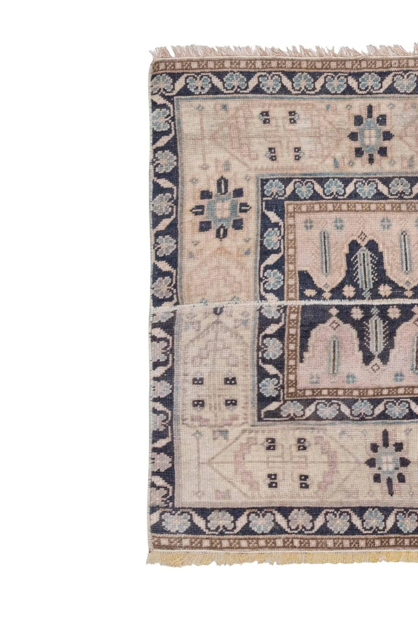 Vintage Turkish handmade rug 86x145 cm