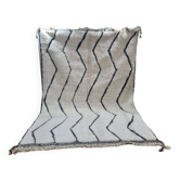 Handmade wool Berber rug 300 x 200 cm