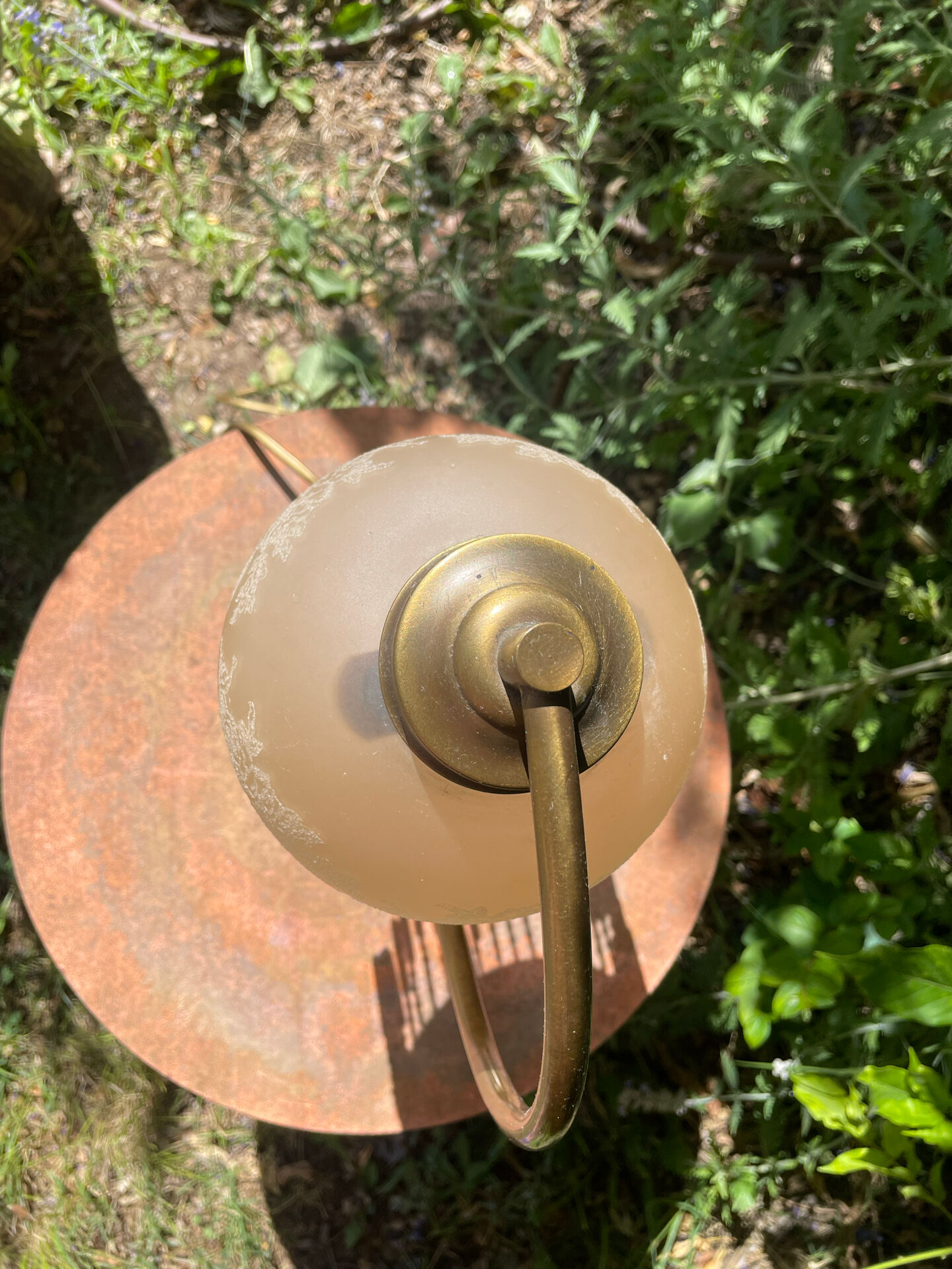 Brass lamp