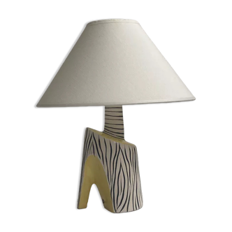 Ceramic lamp 1950 vintage