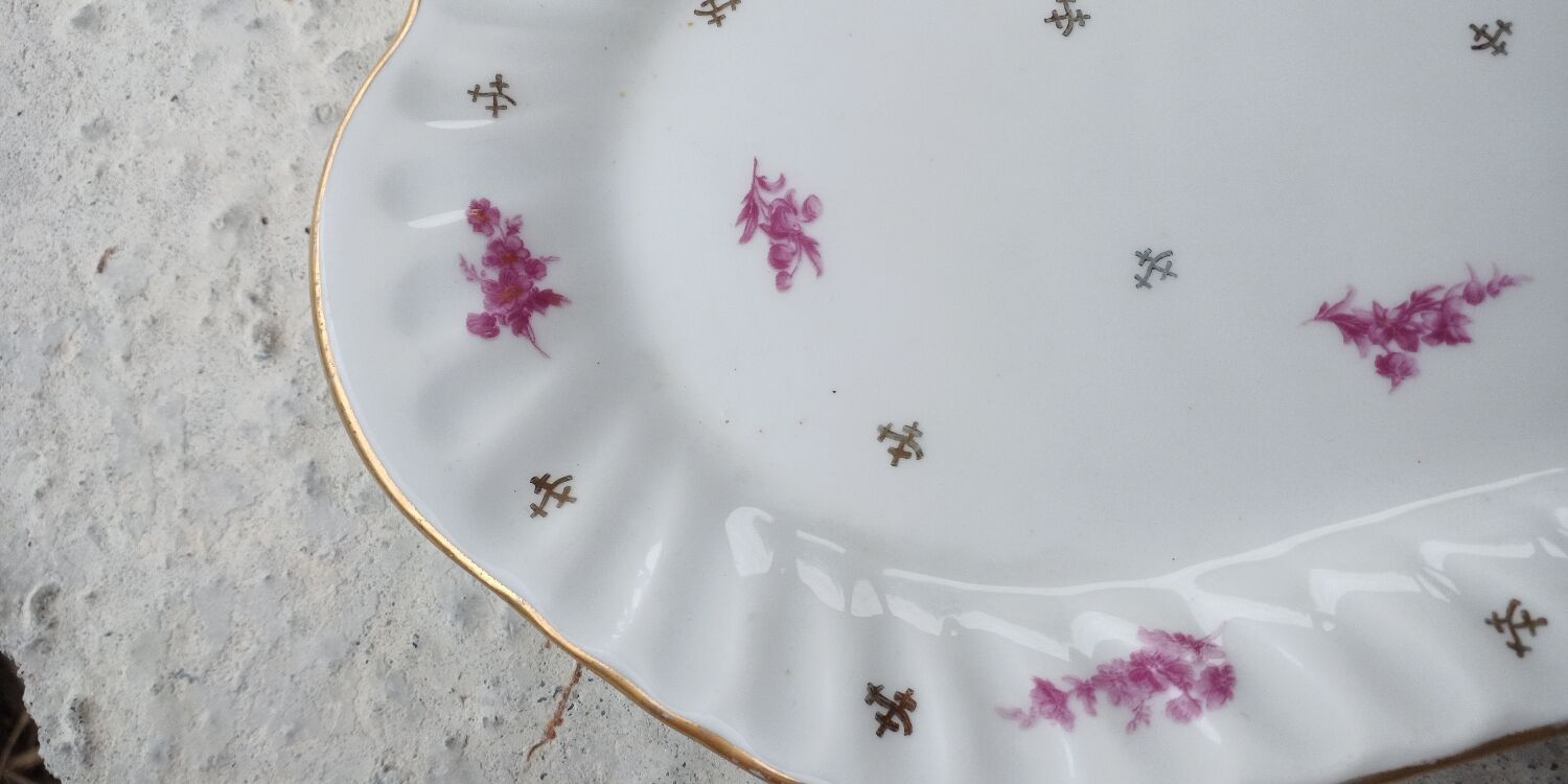 Porcelain dish