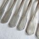 12 dessert forks, silver metal