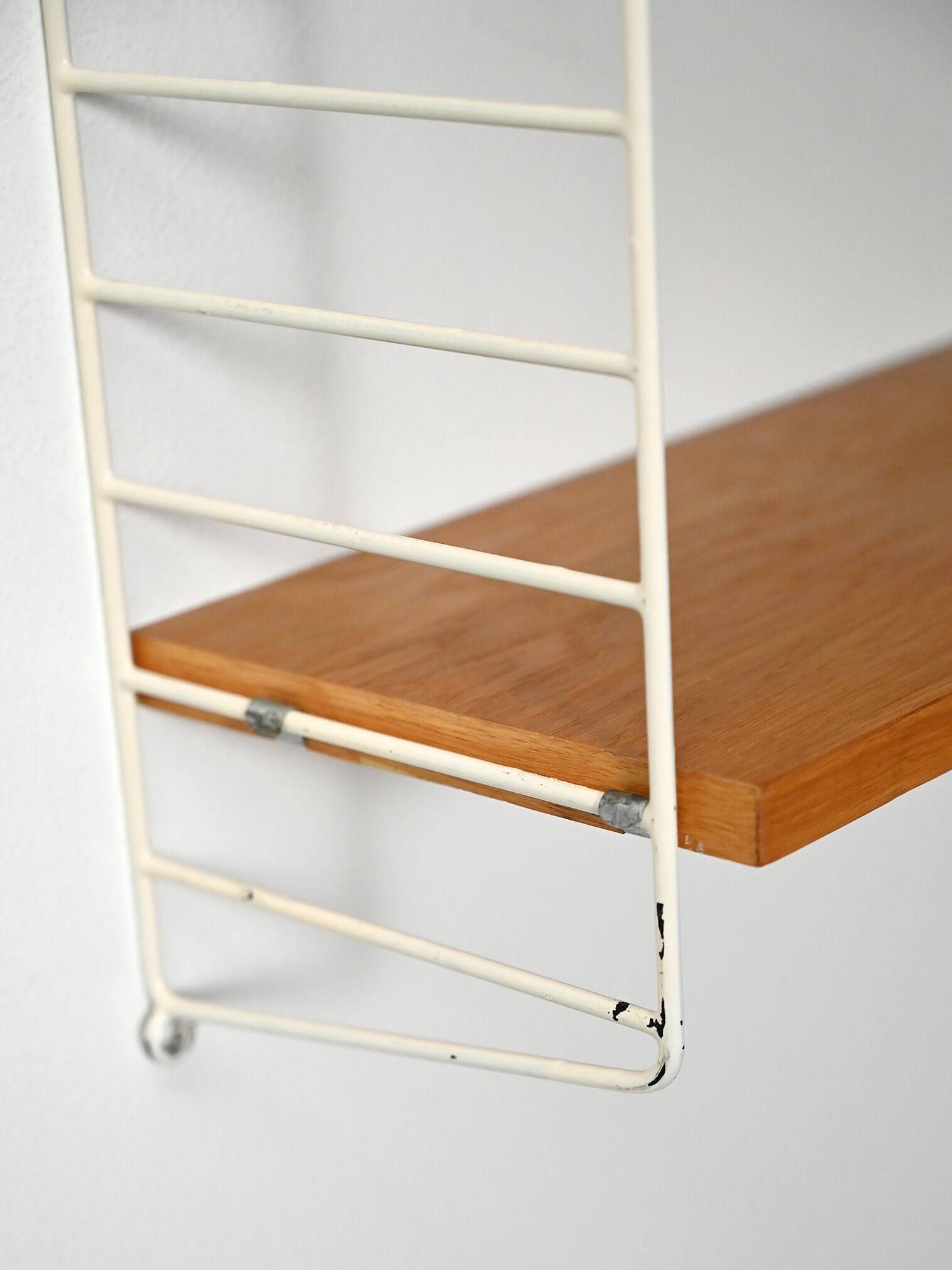 "Hylla” Scandinavian wall shelving system from the 1960s