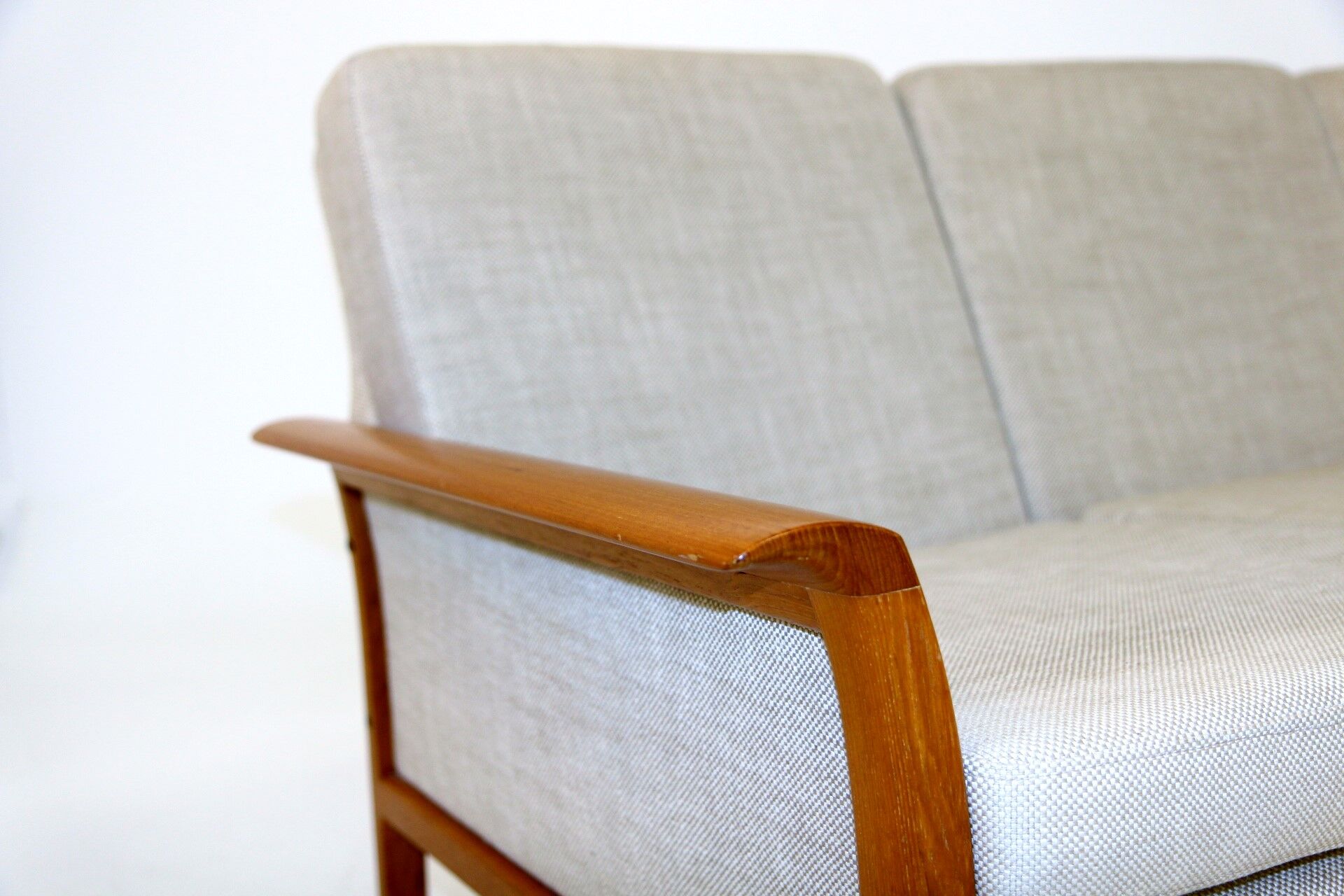 4-seater sofa, Fredrik Kayser for Vatne Møbler, Norway, 1950